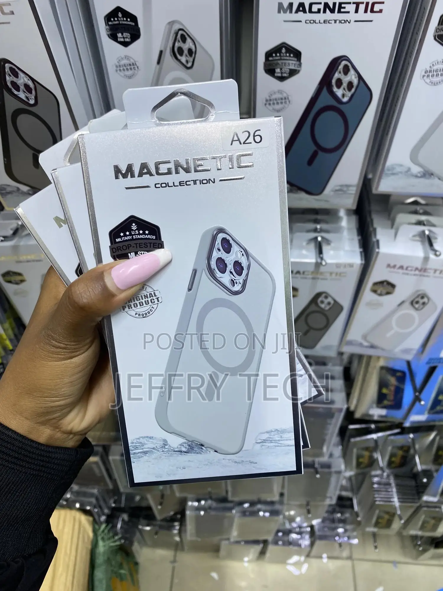 Elmo3e Samsung Galaxy A26 Case Clear Case Compatible With Magsafe