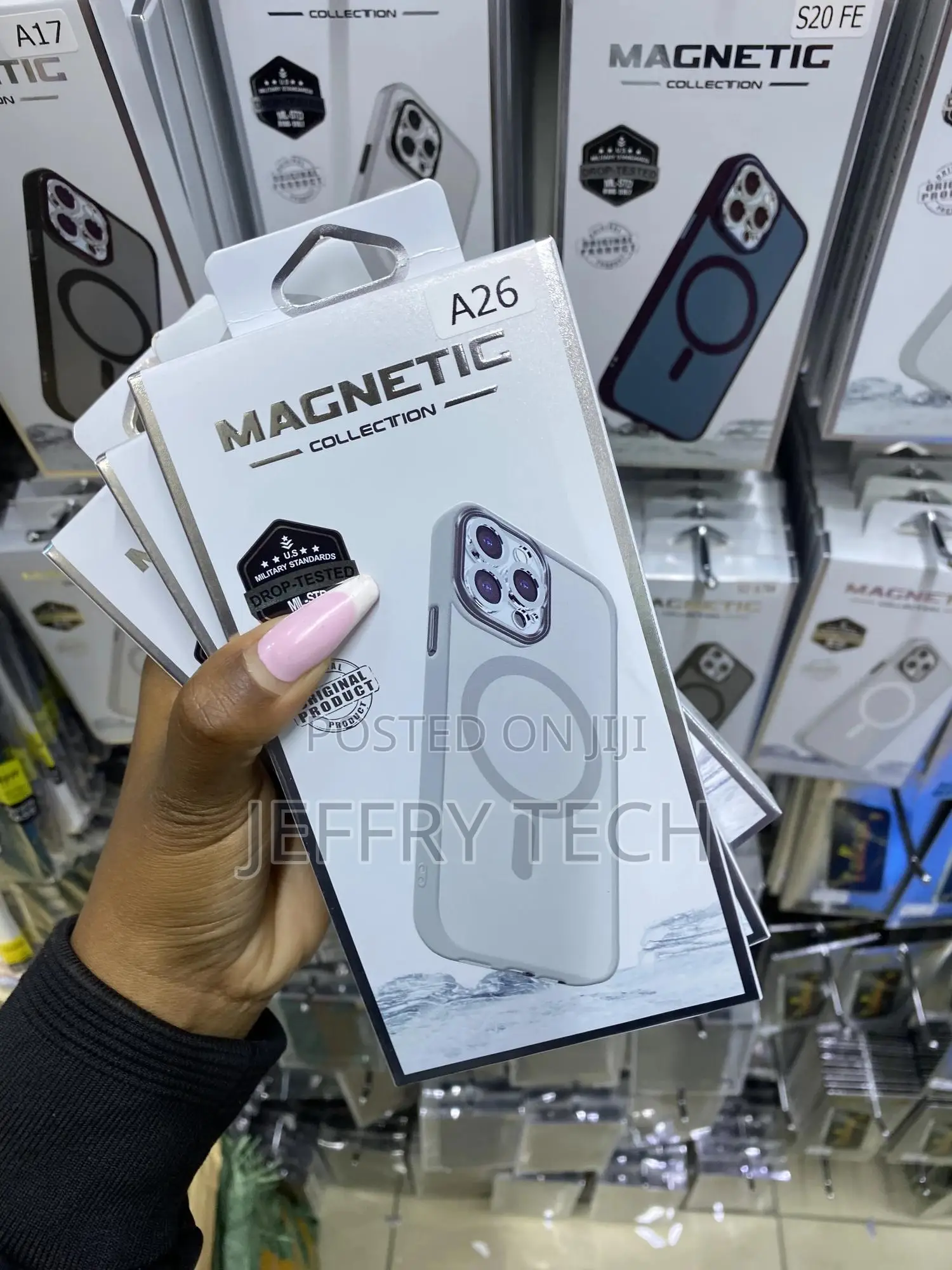 Elmo3e Samsung Galaxy A26 Case Clear Case Compatible With Magsafe
