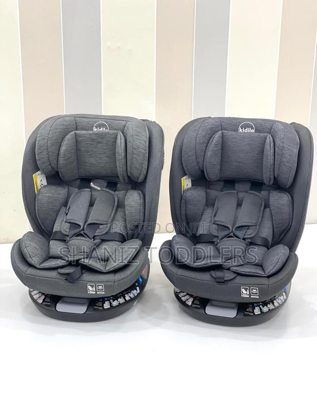 Isofix 360 Rotating Baby Car Seat – Adjustable, Safe Comfy 0–36kg - main view
