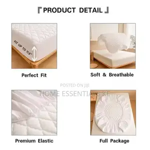 Premium Quality Waterproof Mattress Protector / Cover
-7×6 | 7×7 | 7x8
