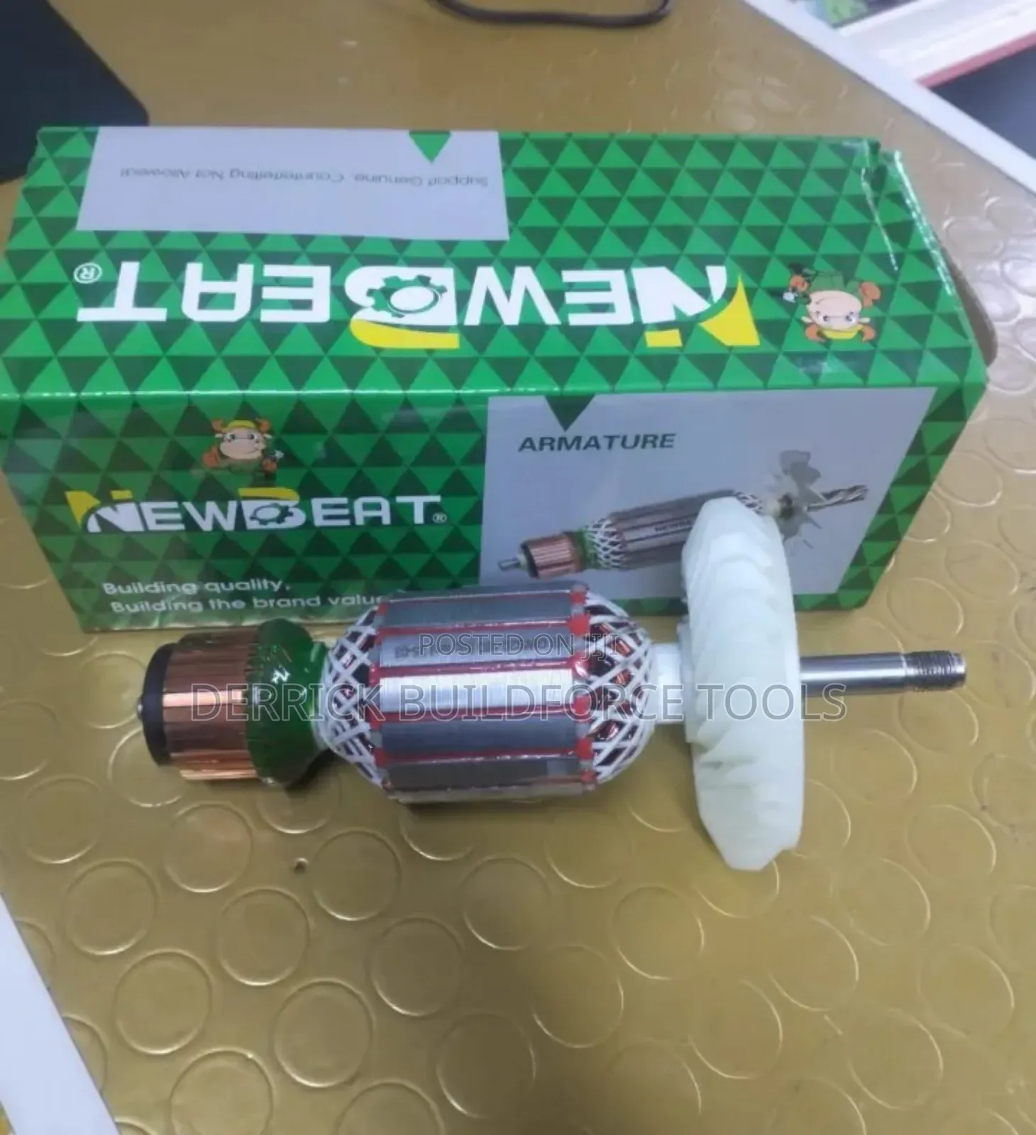New Beat Grinder Armature