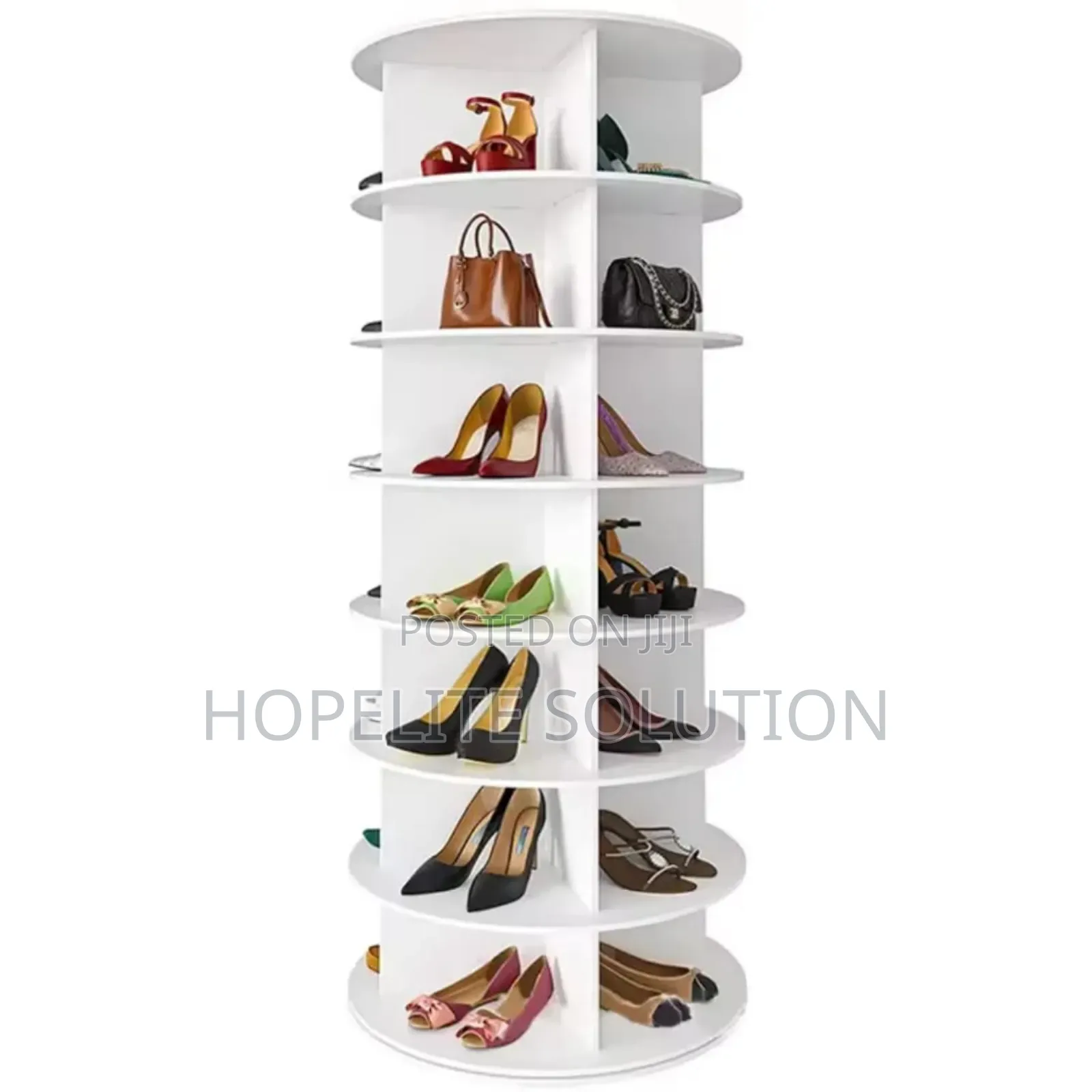 Rotating Diy Wood Shoe Rack