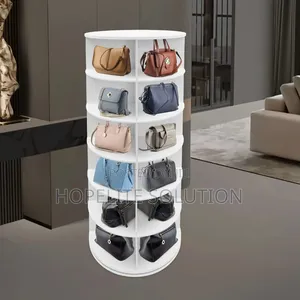 Rotating Diy Wood Shoe Rack
