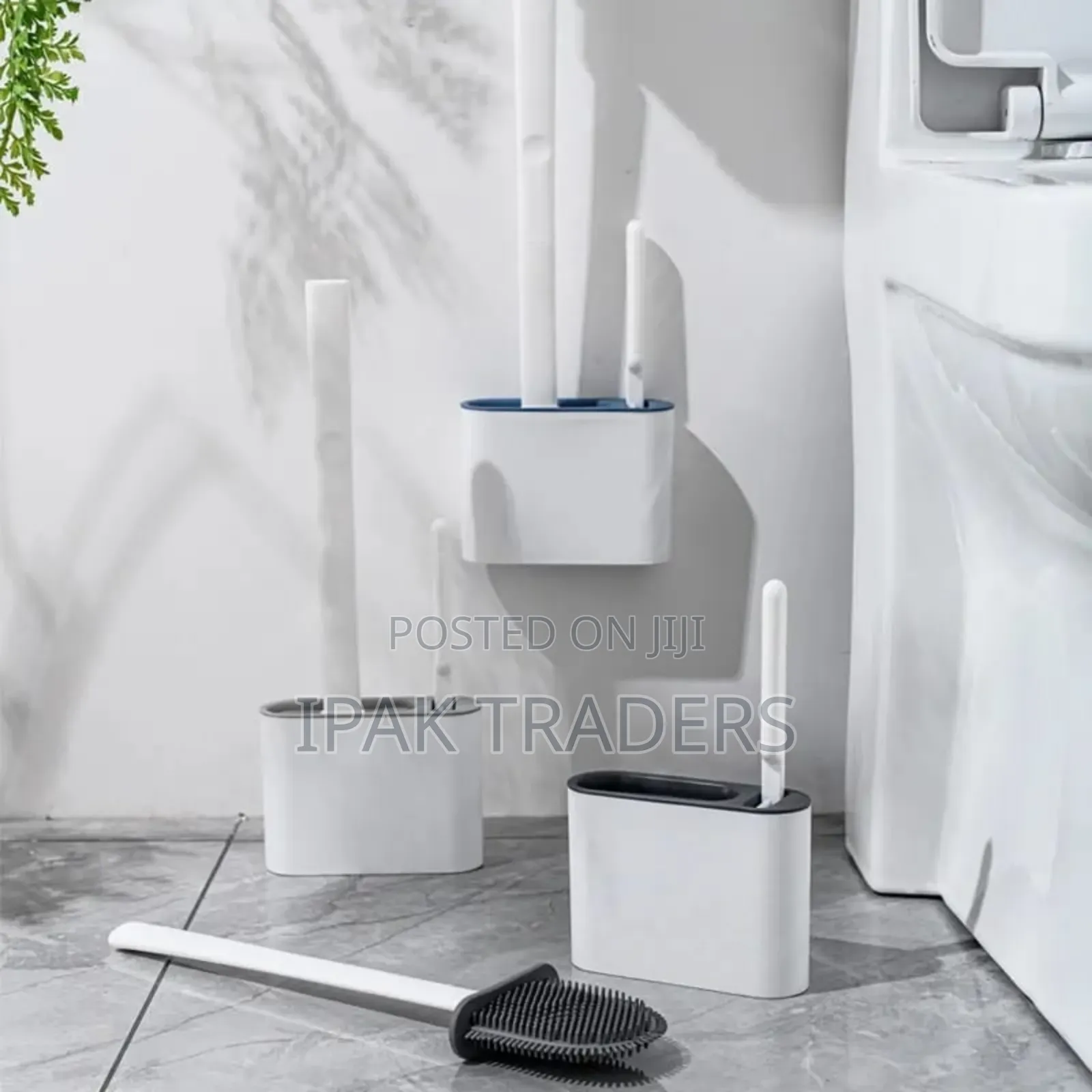 *Wall Hanging Toilet Brush With Holder Cleaning Brush