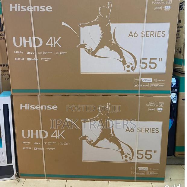 Hisense 55 Inch Smart Uhd Frameless 55a6nken - main view