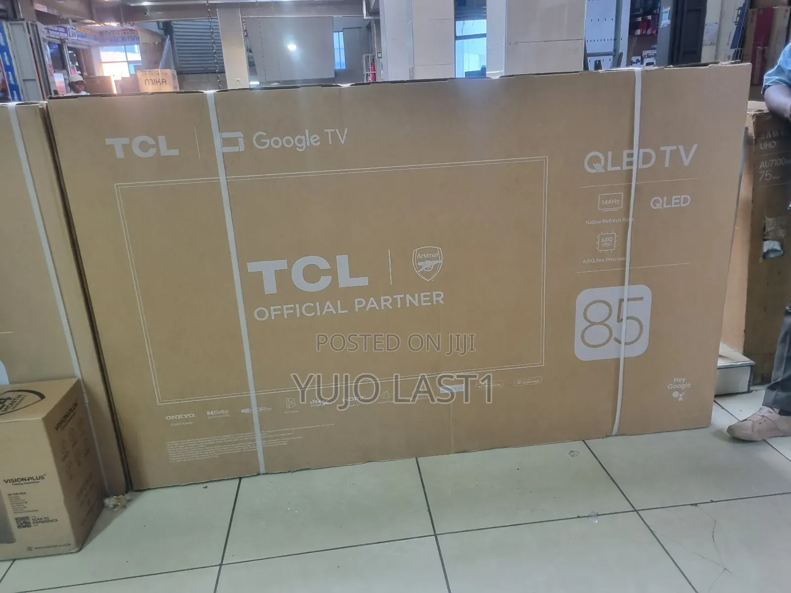 TCL P79k 85-Inch Qled Uhd Smart Tv – Dolby Vision Hdr, Google Tv,