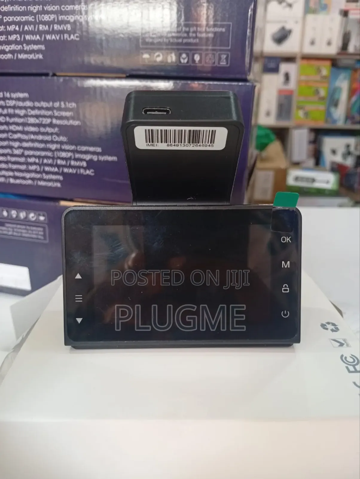 4g Dashboard Camera Uses Simcard With Front and Back Camera