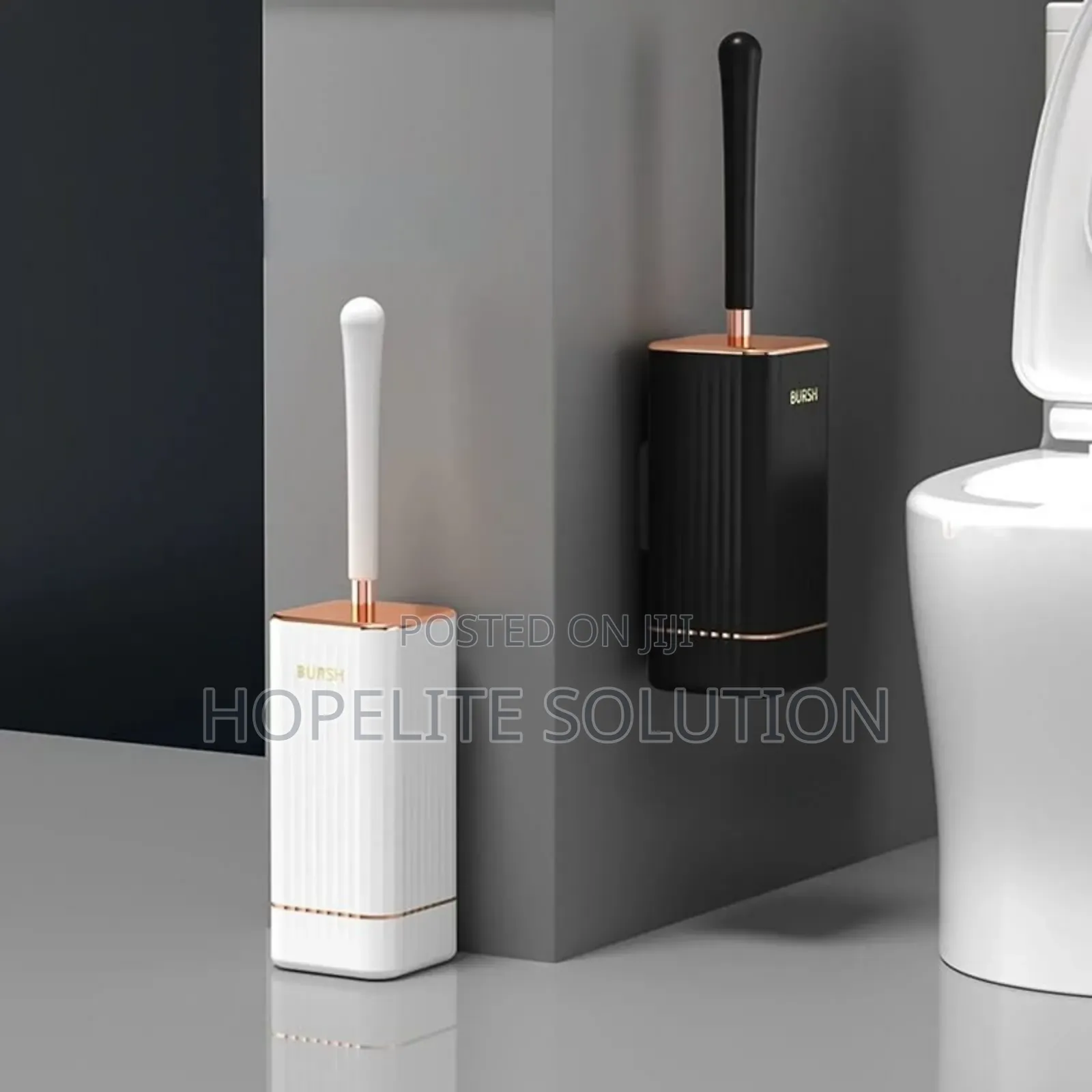 Hanging Bathroom Brush Set