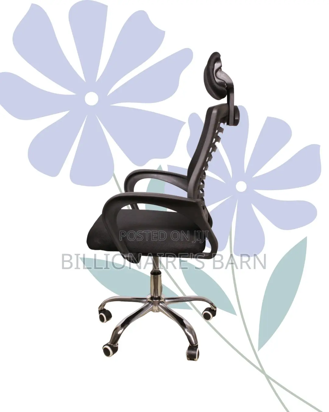 Secretarial Mesh Chair (High-Back) — Limited Stock