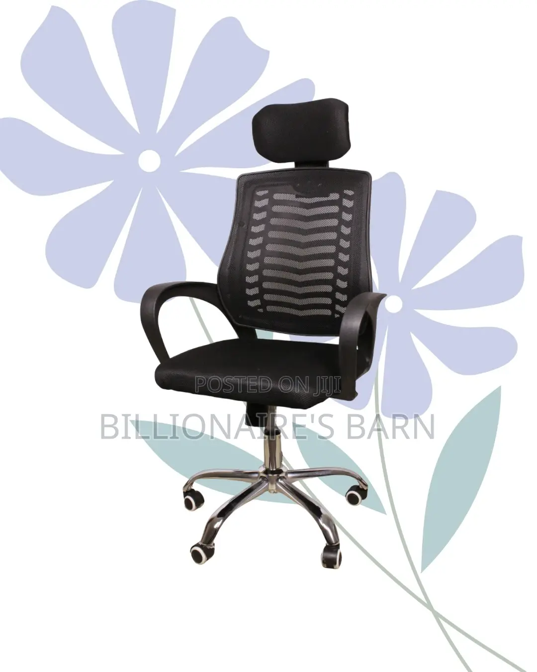 Secretarial Mesh Chair (High-Back) — Limited Stock