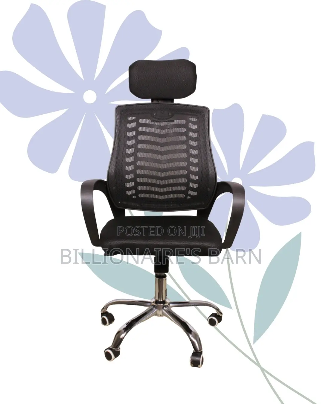 Secretarial Mesh Chair (High-Back) — Limited Stock