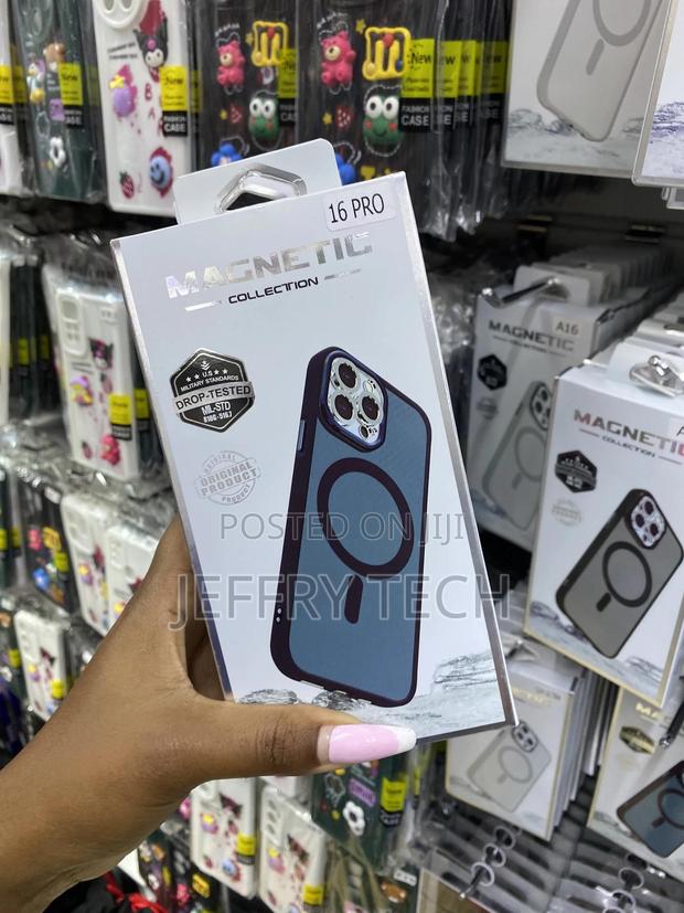 Tigowos iPhone 16 Pro Case Fits Magsafe Transluscent Matte - thumbnail 3