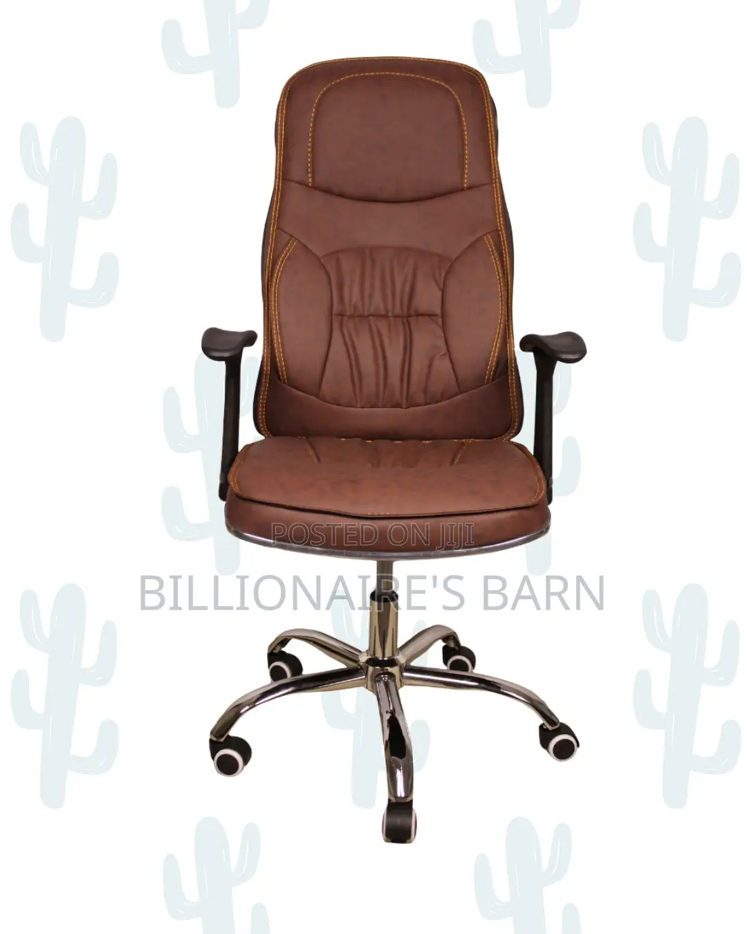 Ergonomic Executive Leather Chair (Heavy-duty) — Only A Few Left