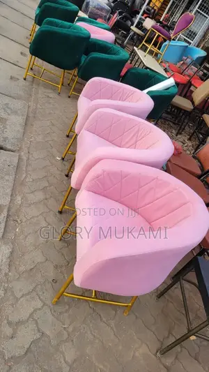 Pink Styling Manicure Chairs