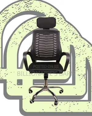 Quiet-Roll Secretarial Mesh Chair | Swivel Base