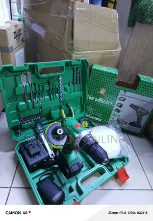 Cordless Combo Drill/Car Polisher/Buffing