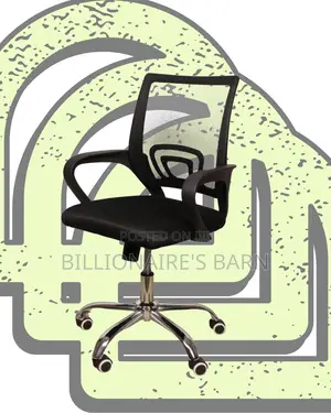 Secretarial Mesh Office Chair | Space-Saving Nylon Castors