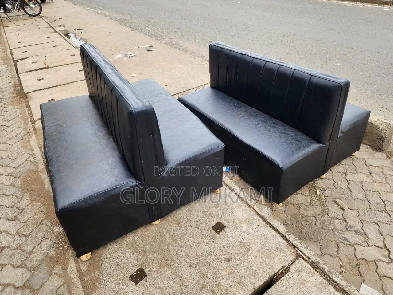 Double Restaurants And Bar Couches