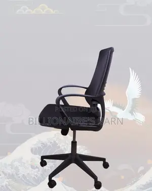 Best-Seller Black Ergonomic Mesh Office Chair | Lumbar Support