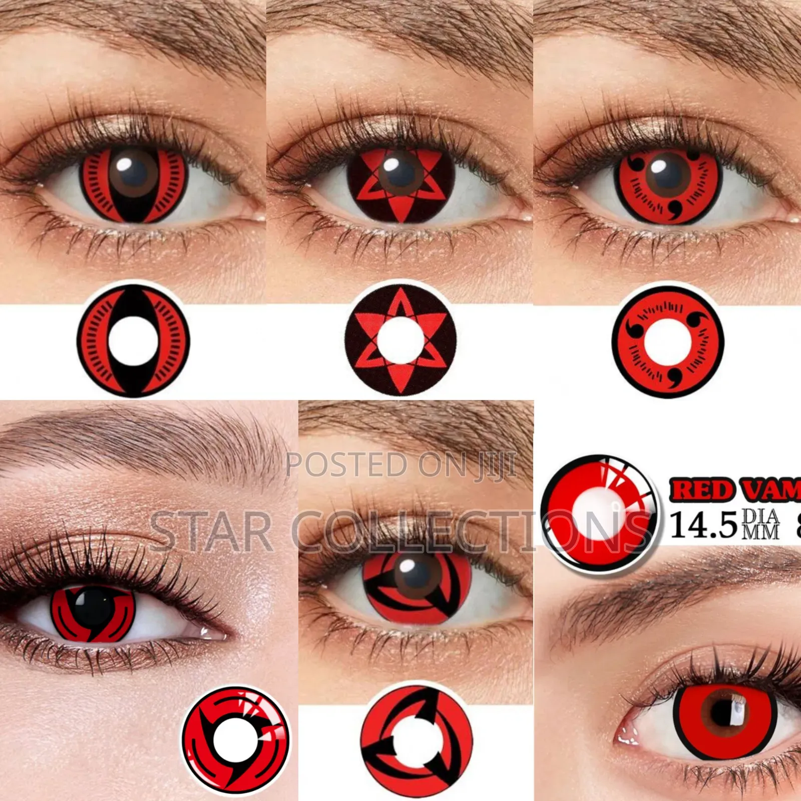 Red Contact Lenses