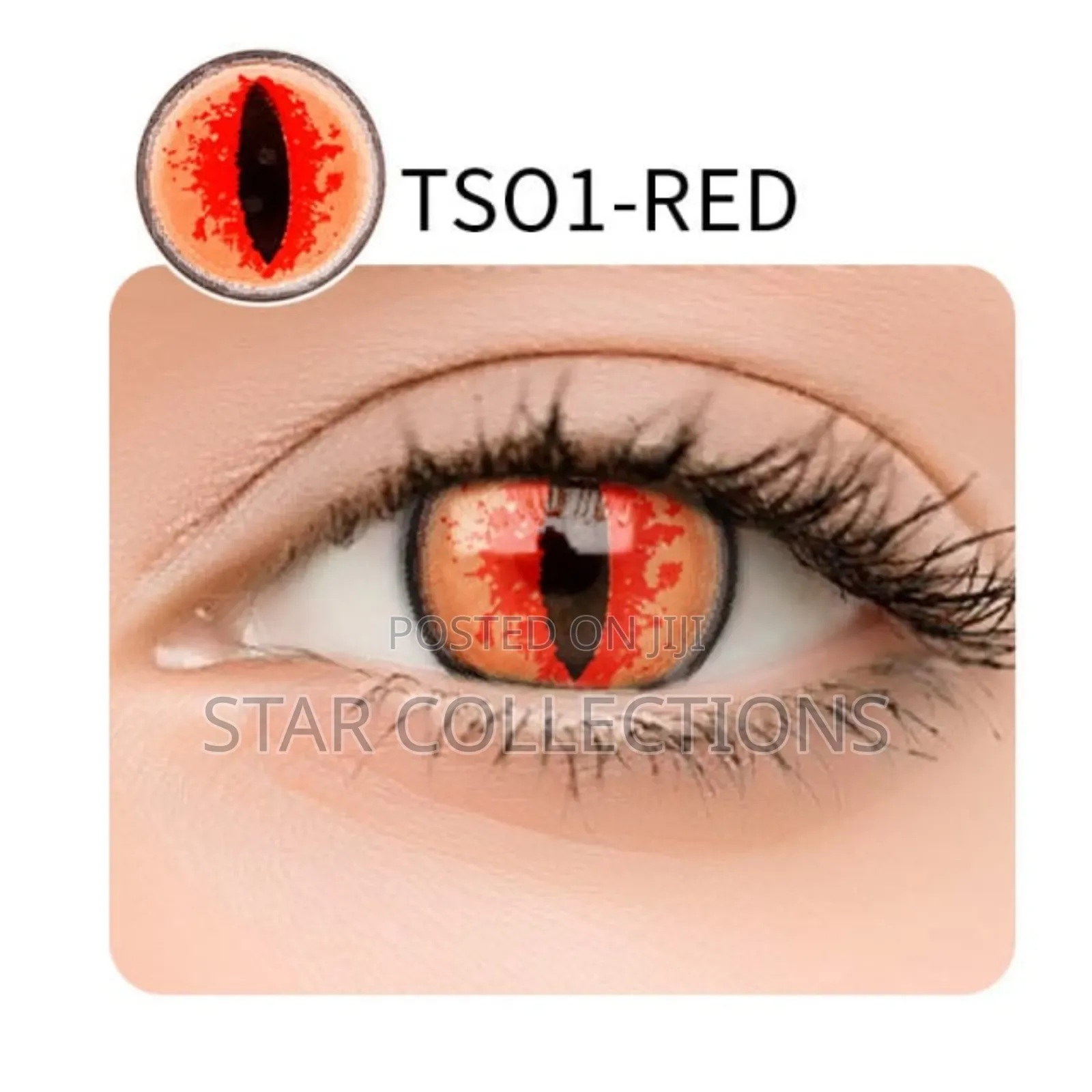 Red Contact Lenses