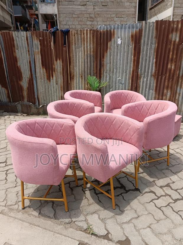 Salon Styling Seats or Manicure Chairs., Pink - thumbnail 2