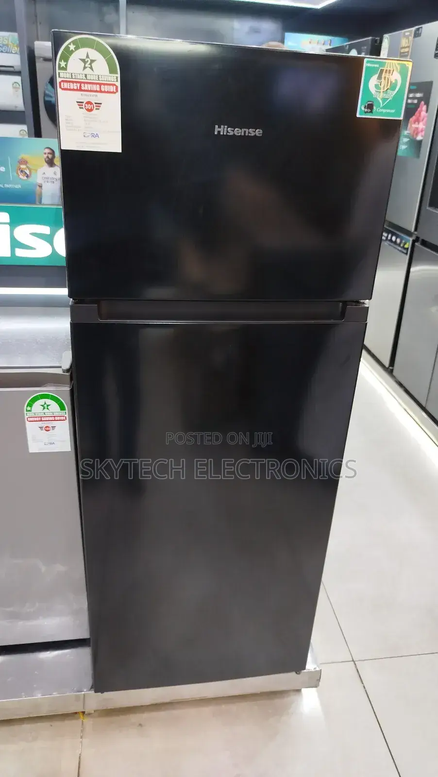 Hisense Fridge 205litres Ref205dr Black