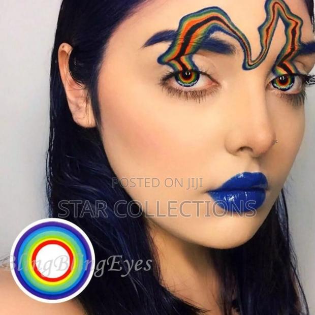 Blue Halloween Contact Lens - thumbnail 4