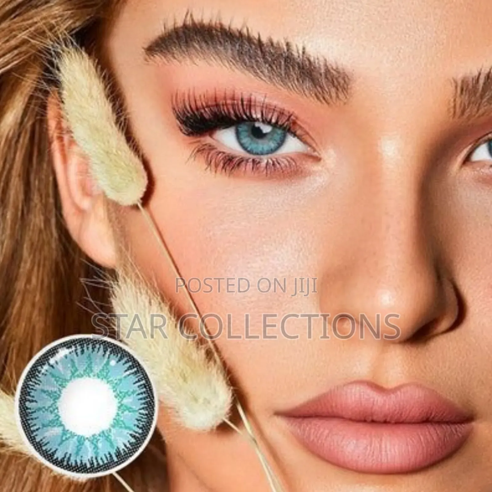 Blue Halloween Contact Lens