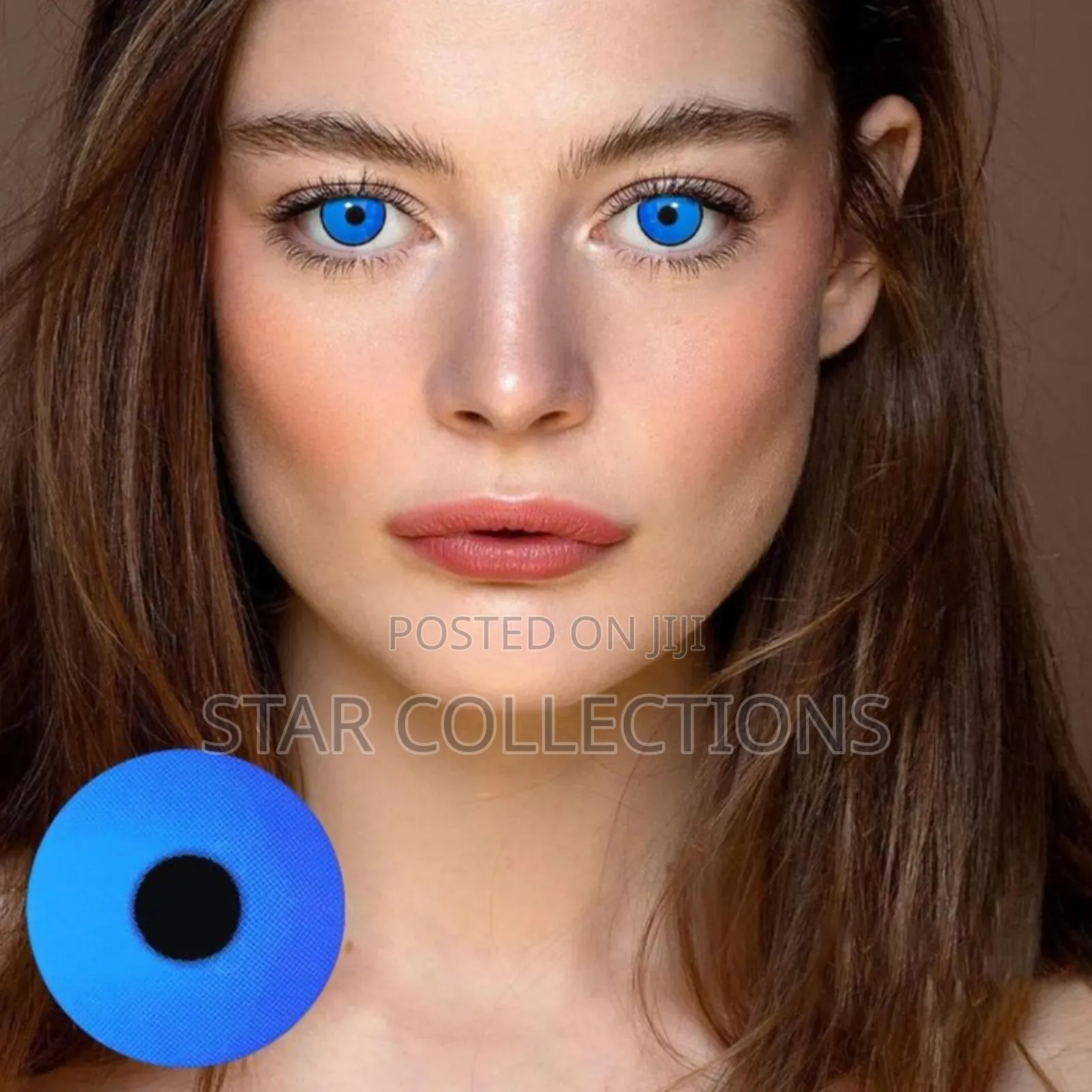 Blue Halloween Contact Lens