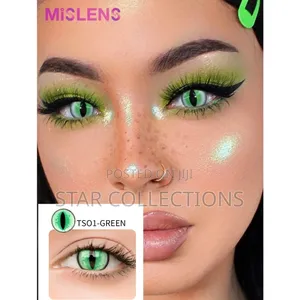 Green Halloween Contact Lens