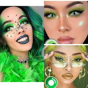 Green Halloween Contact Lens