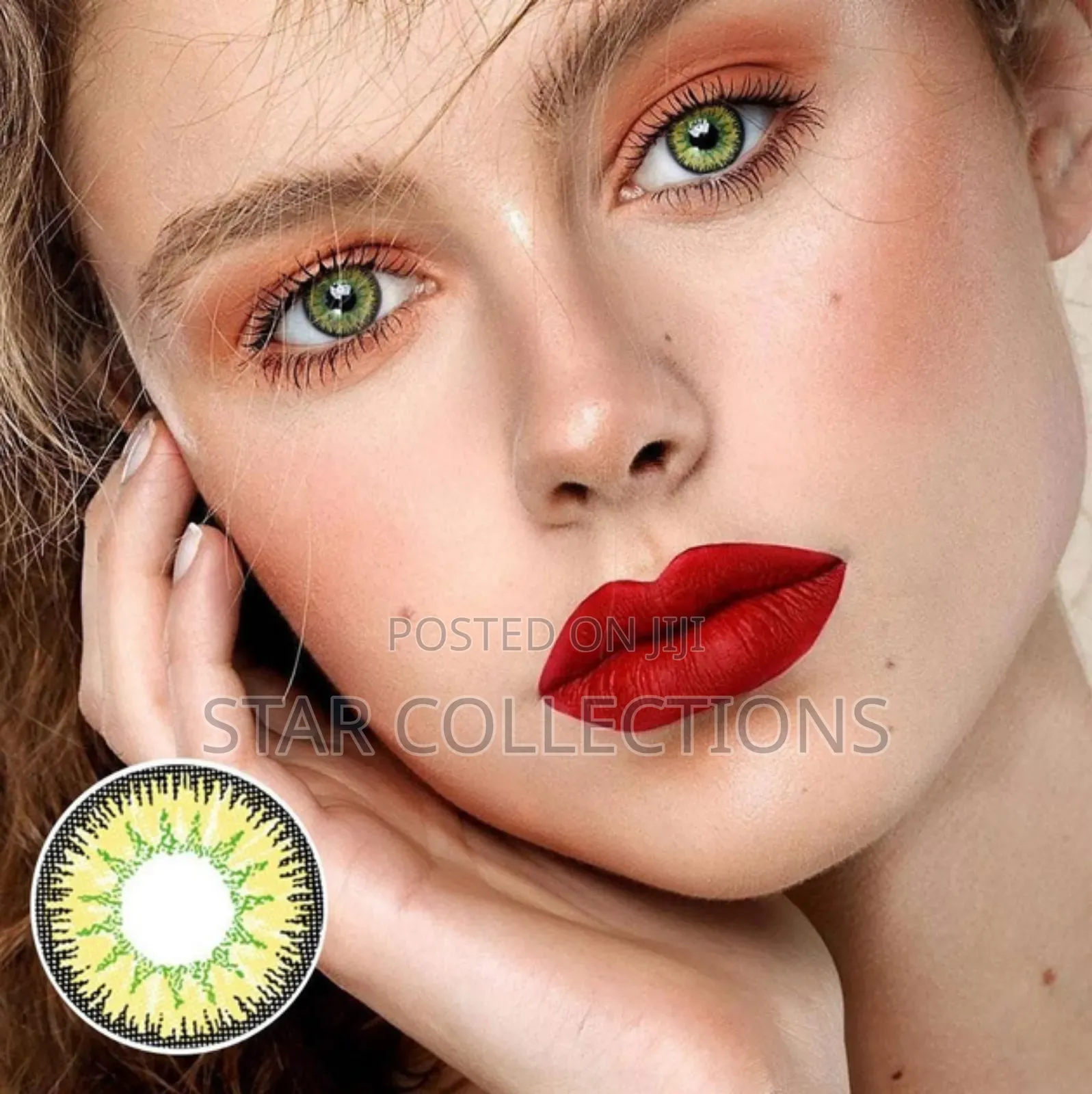 Green Halloween Contact Lens