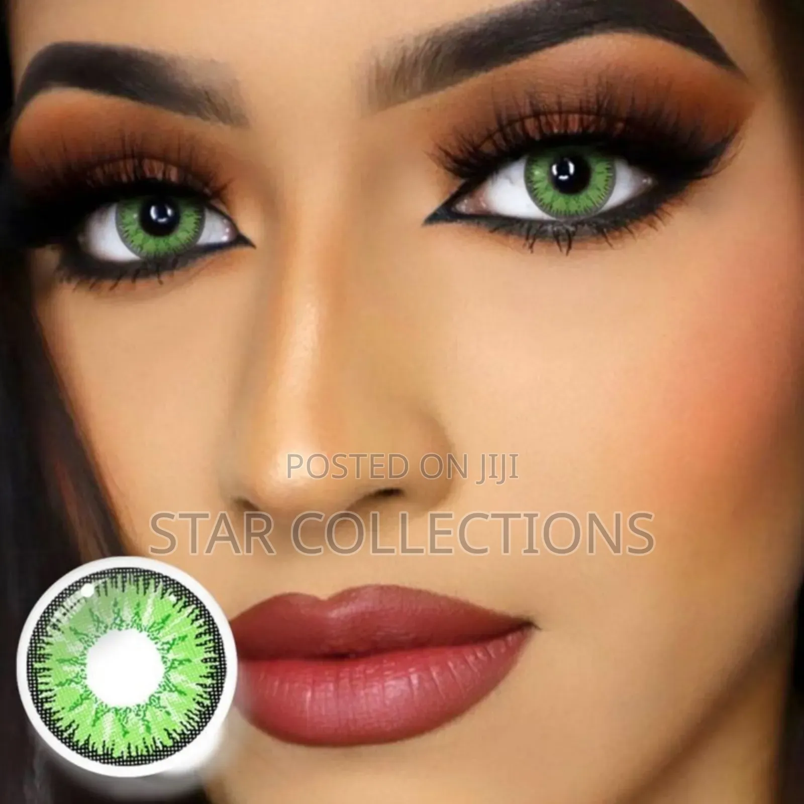 Green Halloween Contact Lens