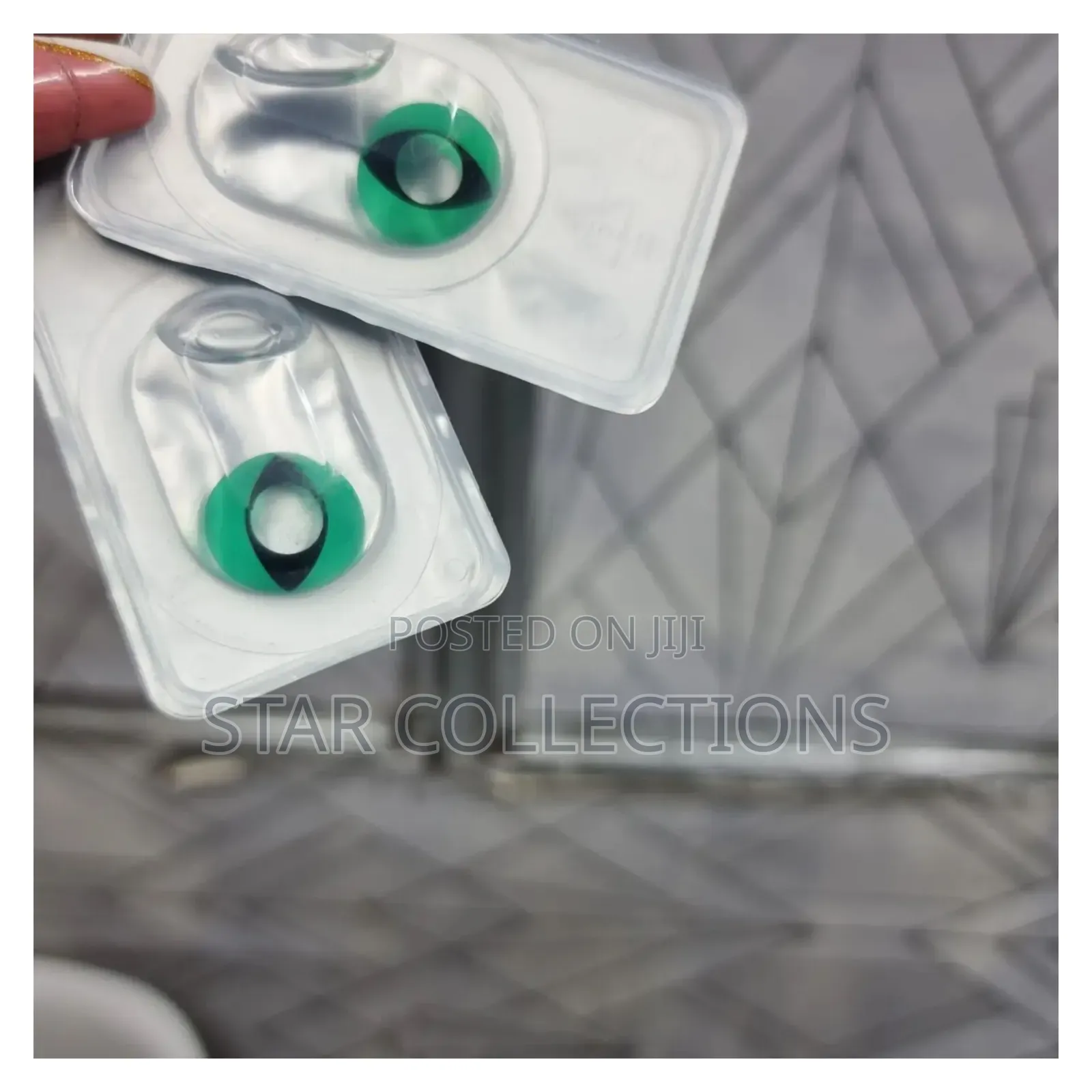 Green Halloween Contact Lens