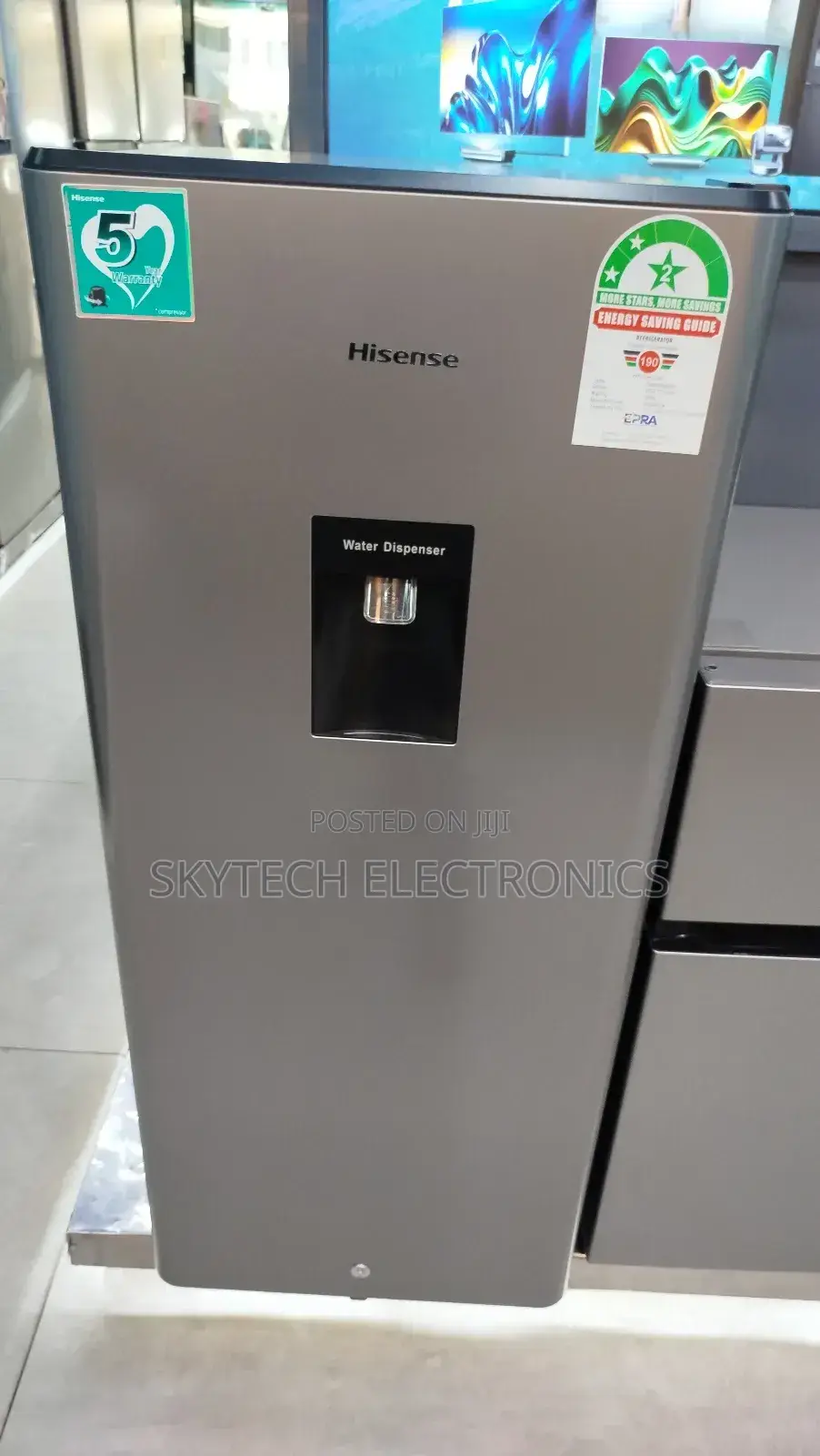 Hisense Fridge 176litres With Water Dispenser