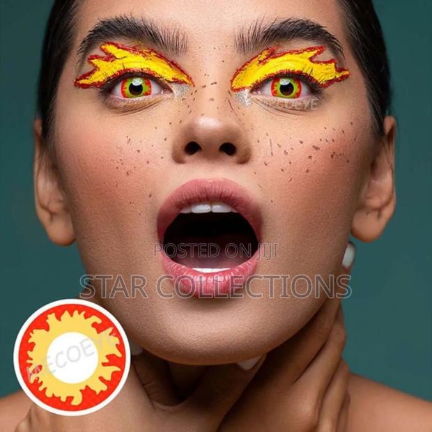Yellow Halloween Contact Lens - thumbnail 7