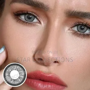 Light Gray Halloween Contact Lens