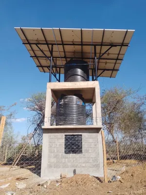 Solar Structure And Solar Water Pump Installation