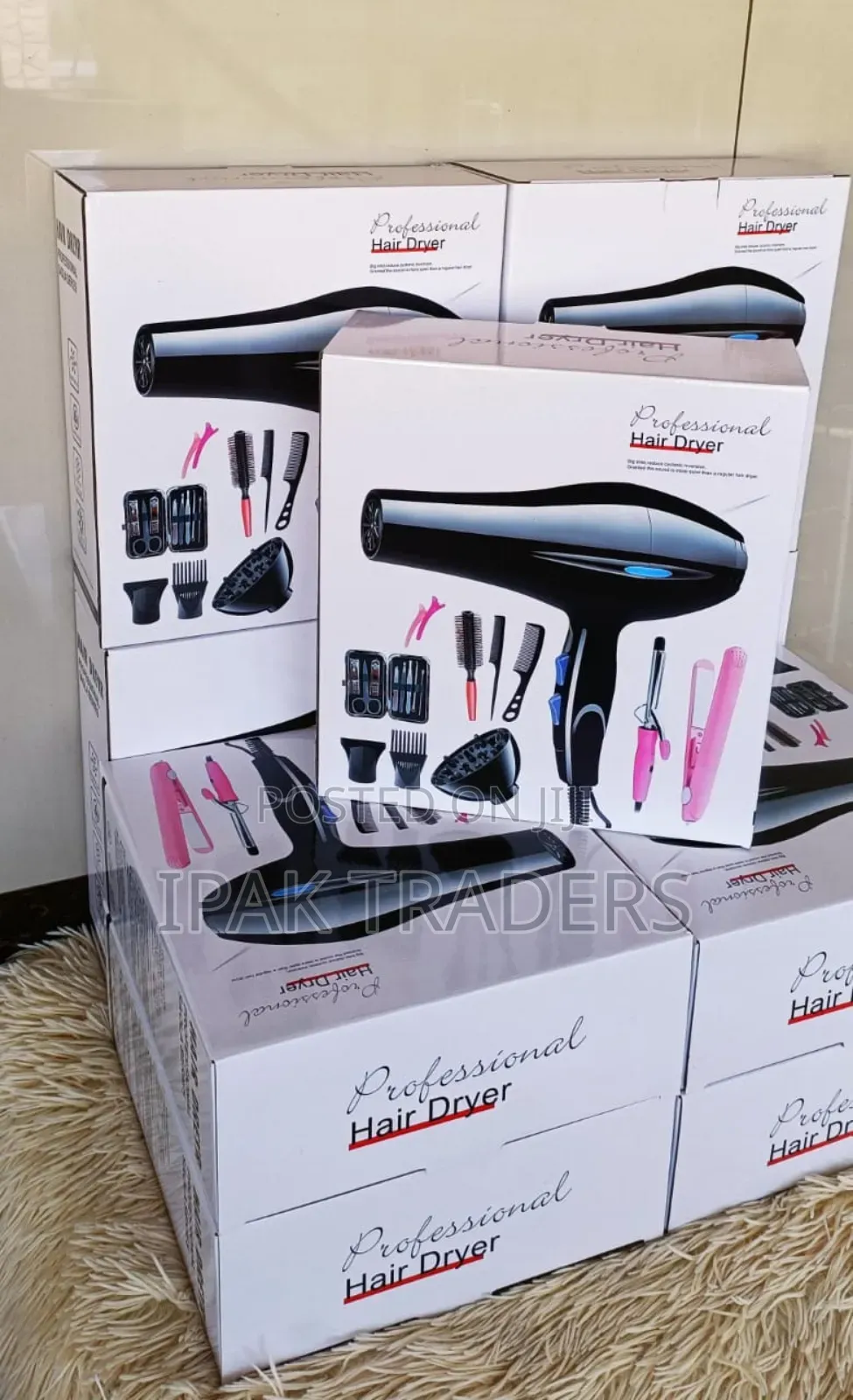 12pcs Professional Blow Dry With Accessories