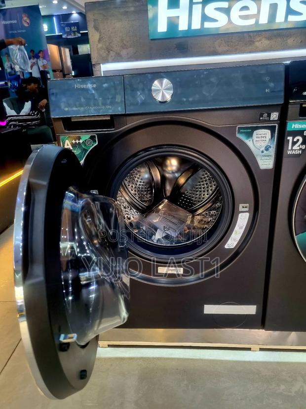 Hisense 12kg Wash And Spin Touch Wf7s1247bb Series 7 - main view