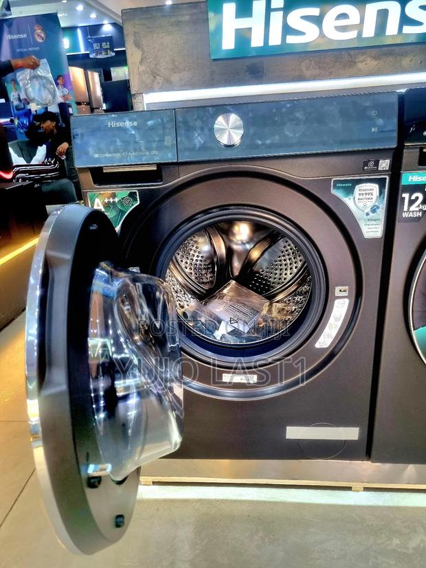 Hisense 12kg Wash And Spin Touch Wf7s1247bb Series 7 - thumbnail 3