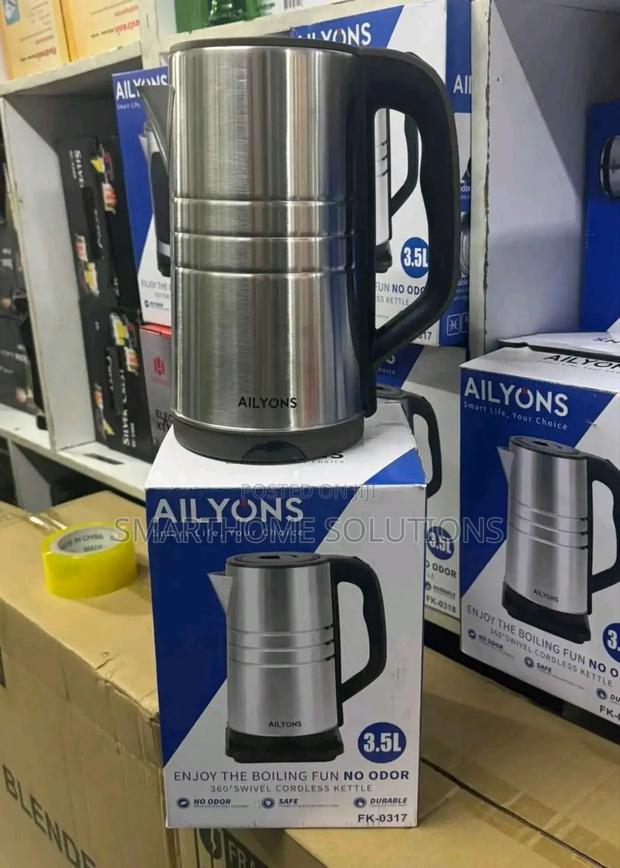 Electric Kettle! Stainless Steel 3.5l Automatic Water Kettle - thumbnail 2