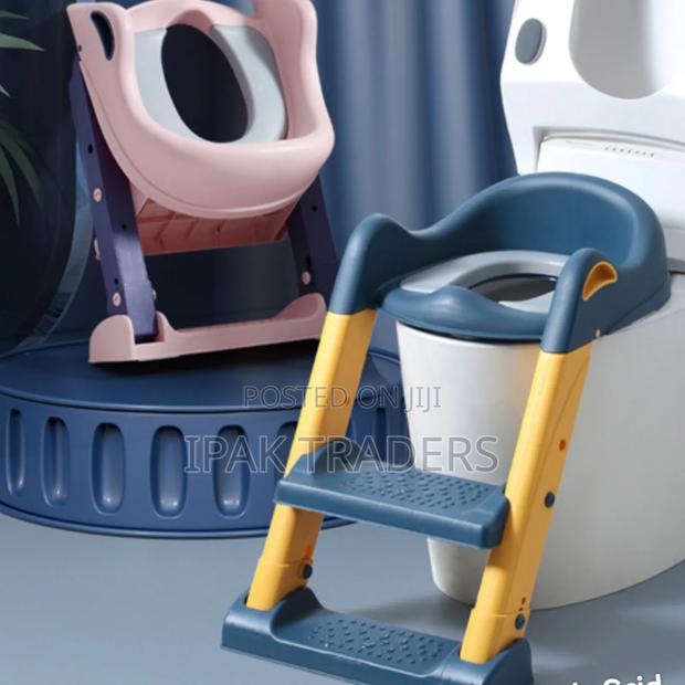 Baby Auxiliary Toilet Ladder Folding Seat for Kids