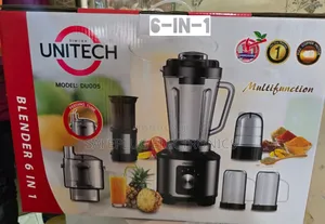 6-in-1 Multifunctional Unitech Food Processor/ Blender, Chopper