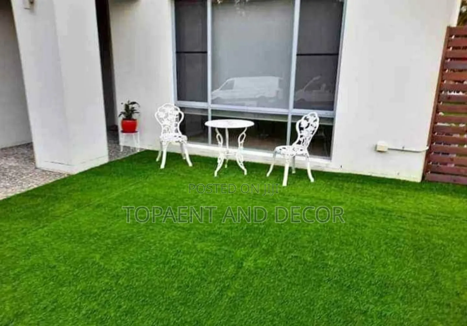 Realistic Artificial Grass Carpet Perfect for Resting Area