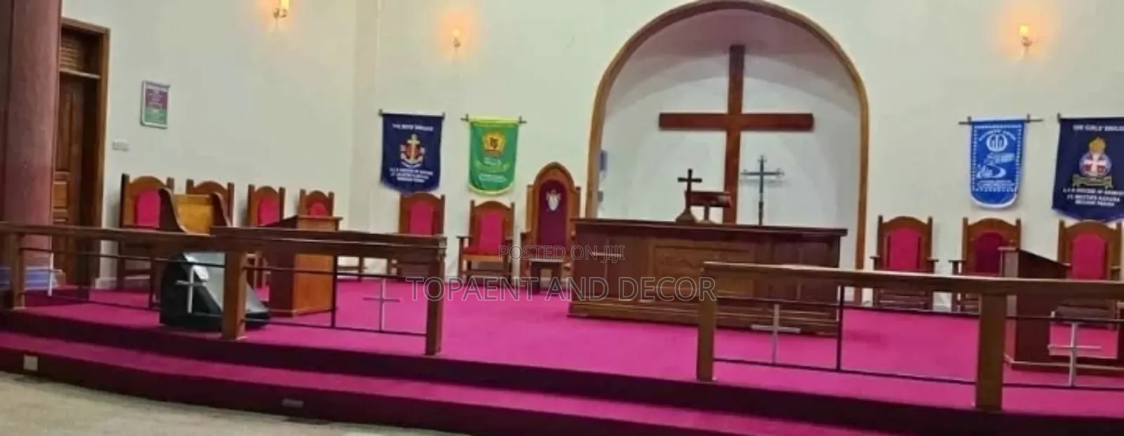 Church Wall to Wall Carpet With Professional Appearance