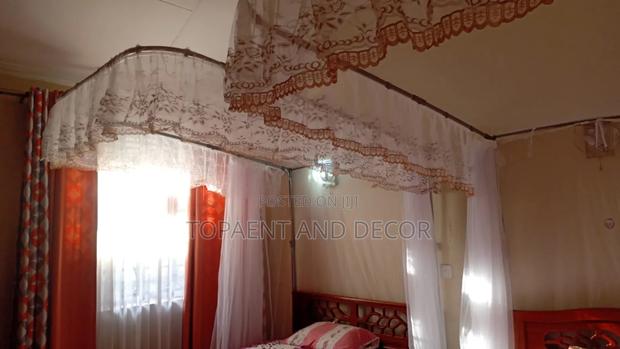 Two Stand Bed Covering Mosquito Net Stylish and Secure