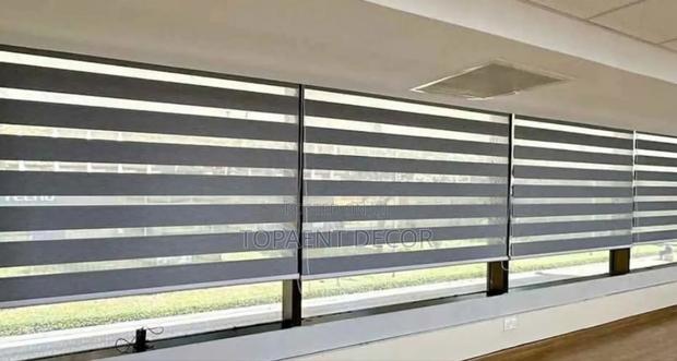 Wide Window Solar Minimizer Horizontal Office Window Blinds - main view