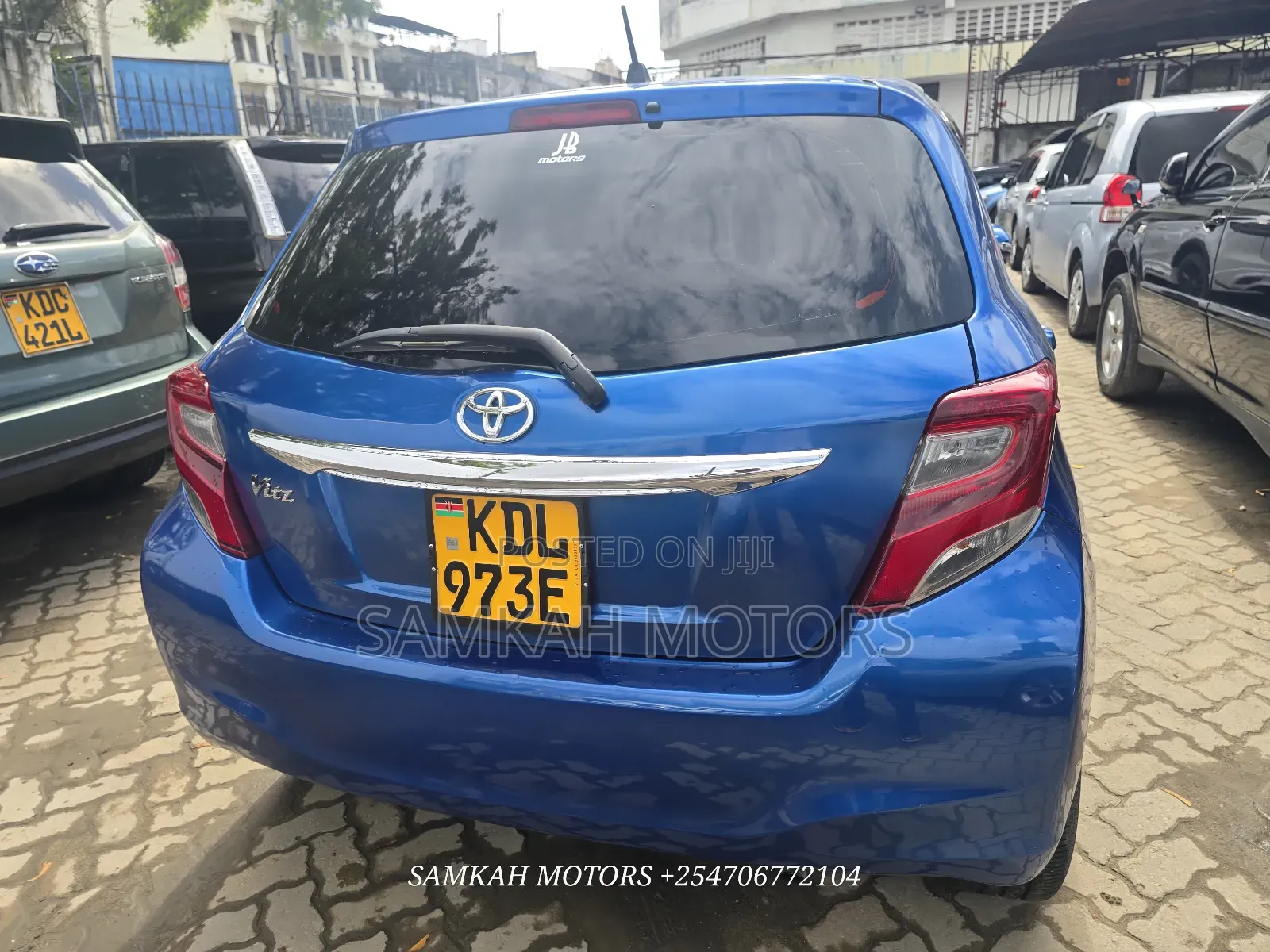 Toyota Vitz 2017 Blue